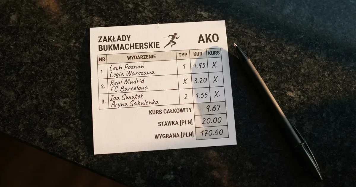 Kupony na zakłady bukmacherskie 2026 – rodzaje, kursy i rozliczenie